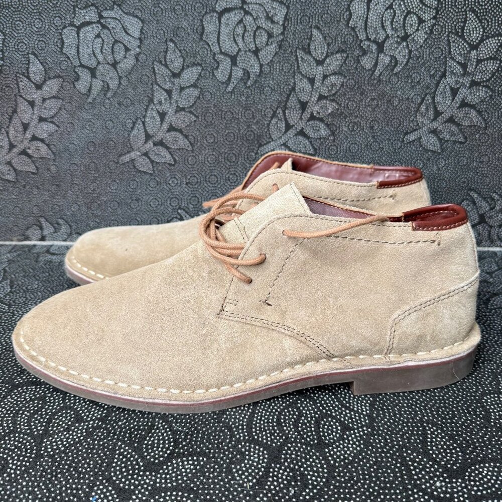 G.H. Bass & Co. Mens 12M Bass-Coleman Leather Upper Suede Boots